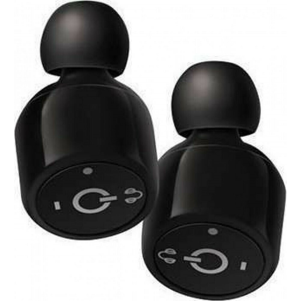 Forever TWE-100 In-ear Bluetooth Handsfree Μαύρο Τηλεφωνία
