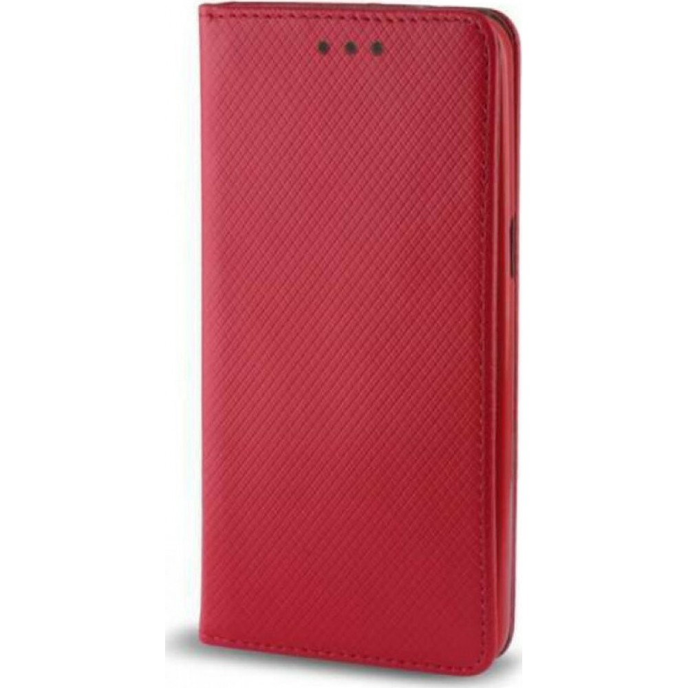 Θήκη Flip Cover Smart Magnet για Samsung Galaxy J6 2018 (Κόκκινο) Τηλεφωνία