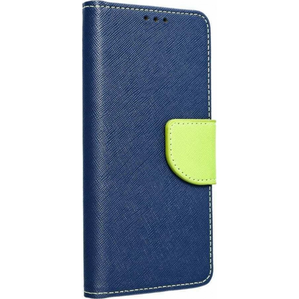  menu Fancy Book case for SAMSUNG Galaxy J3 2016 Navy Lime Τηλεφωνία
