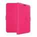 Θήκη Βιβλίο / Leather Book Case with Clip για Samsung Galaxy A3 2017 - Χρώμα: Ροζ Τηλεφωνία