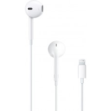 Apple EarPods Earbuds Handsfree με Βύσμα Lightning Λευκό