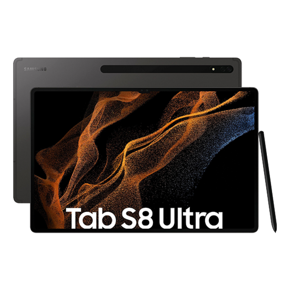 Samsung Galaxy Tab S8 Ultra (X906 2022) 14.6 5G 128GB (8GB Ram) Graphite EU Τηλεφωνία
