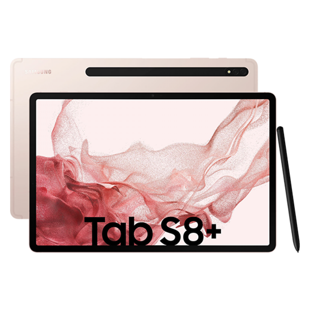 Tablet Samsung Galaxy Tab S8+ X800 12.4 WiFi 8GB RAM 128GB Pink EU Τηλεφωνία