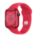 Watch Apple Watch Series 8 GPS 41mm Red Aluminium Case with Sport Band - Red EU Smart Watch Watch Apple Watch Series 8 GPS 41mm Red Aluminium Case with Sport Band - Red EU Smart Watch