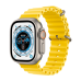 Watch Apple Watch Ultra GPS + Cellular 49mm Titanium Case with Ocean Band - Yellow EU Smart Watch Watch Apple Watch Ultra GPS + Cellular 49mm Titanium Case with Ocean Band - Yellow EU Smart Watch