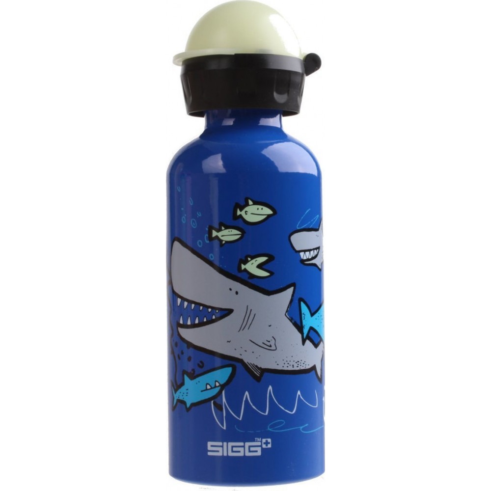 Sigg Kids Water Bottle 0.4L alu SHARKIES Είδη Σπιτιού