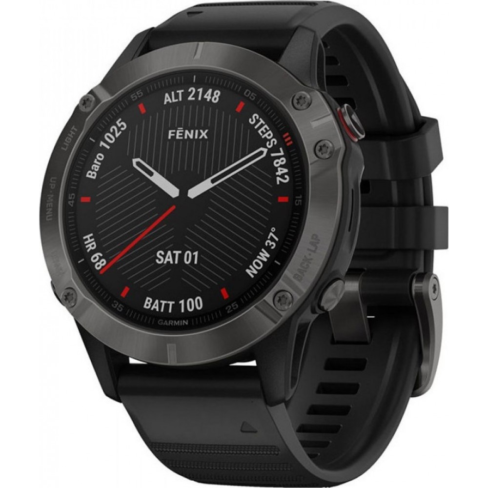 Garmin fenix 6 47mm Sapphire black Τηλεφωνία Garmin fenix 6 47mm Sapphire blackΤηλεφωνία