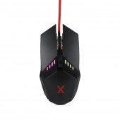 Maxlife Gaming MXGM-300 mouse 800/1000/1600/2400 DPI 1,8m black